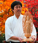日本木彫刻協会　会長　関 侊雲
